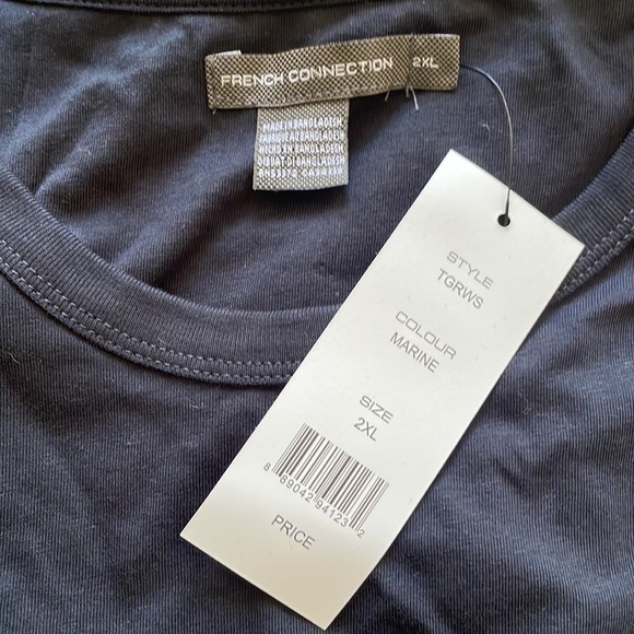 2XL Plus sweatpants set by French Connection in Navy - Picture 5 of 6